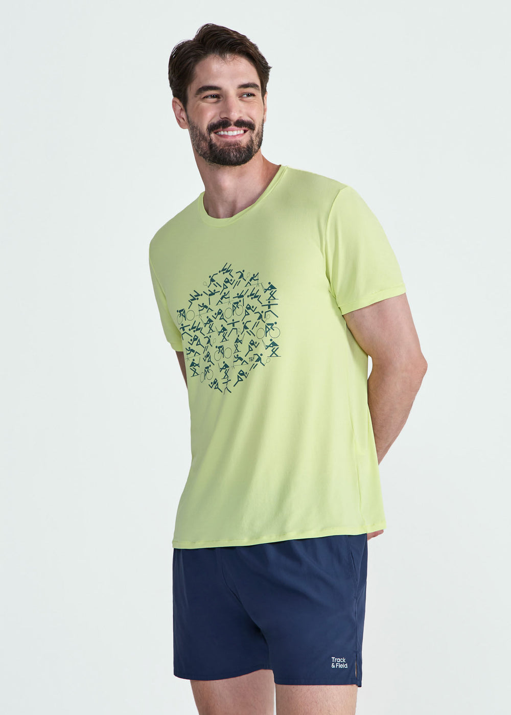 T-shirt Homem Manga Curta Thermodry Esportes
