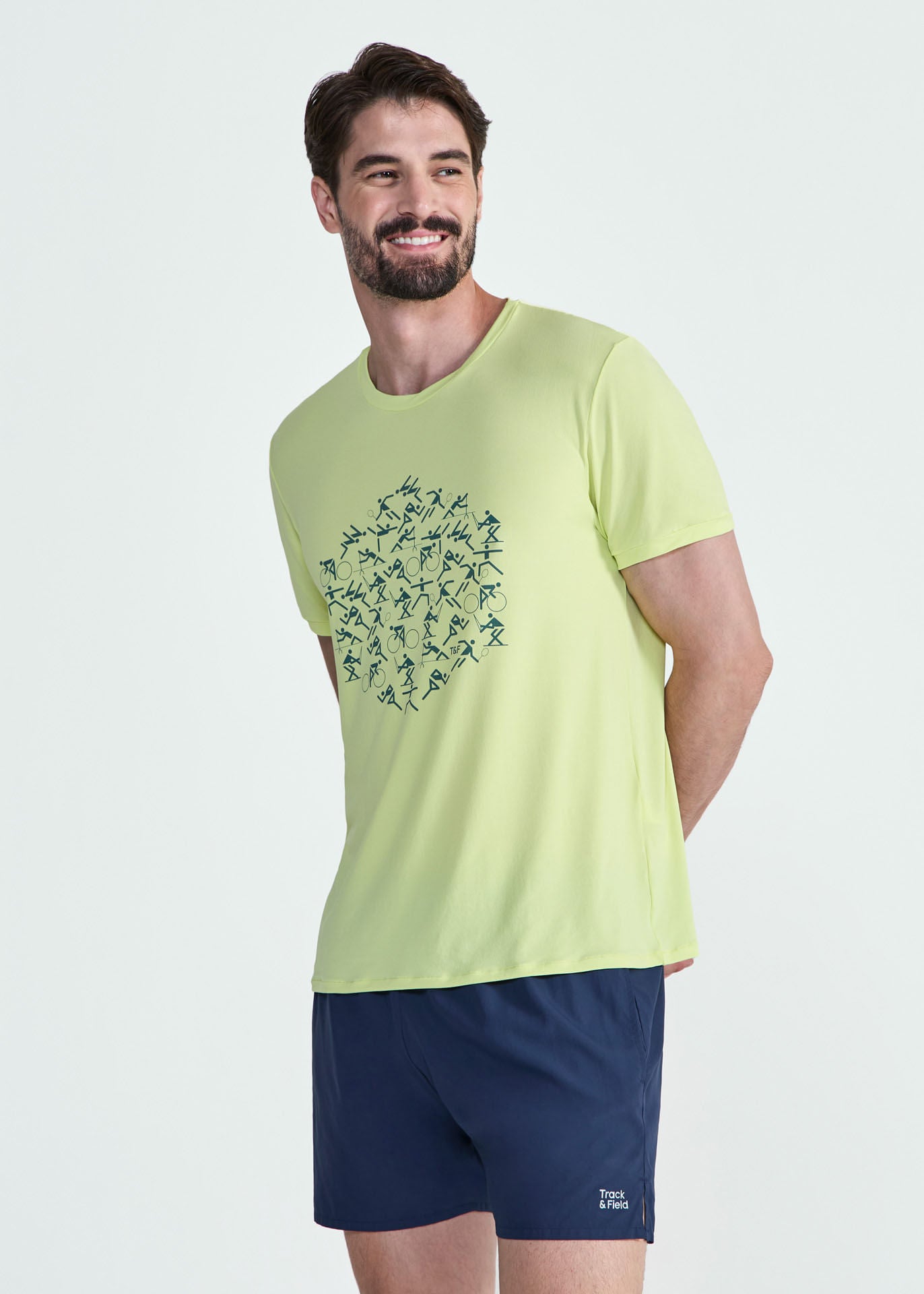 T-shirt à manches courtes pour hommes Thermodry Sport