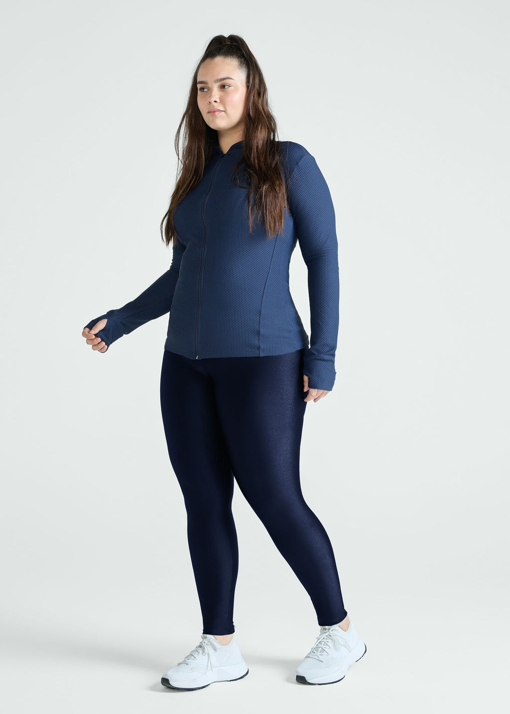 Basic-Glitzer-Leggings für Damen