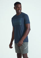 Camiseta de manga corta para hombre Thermodry Trama