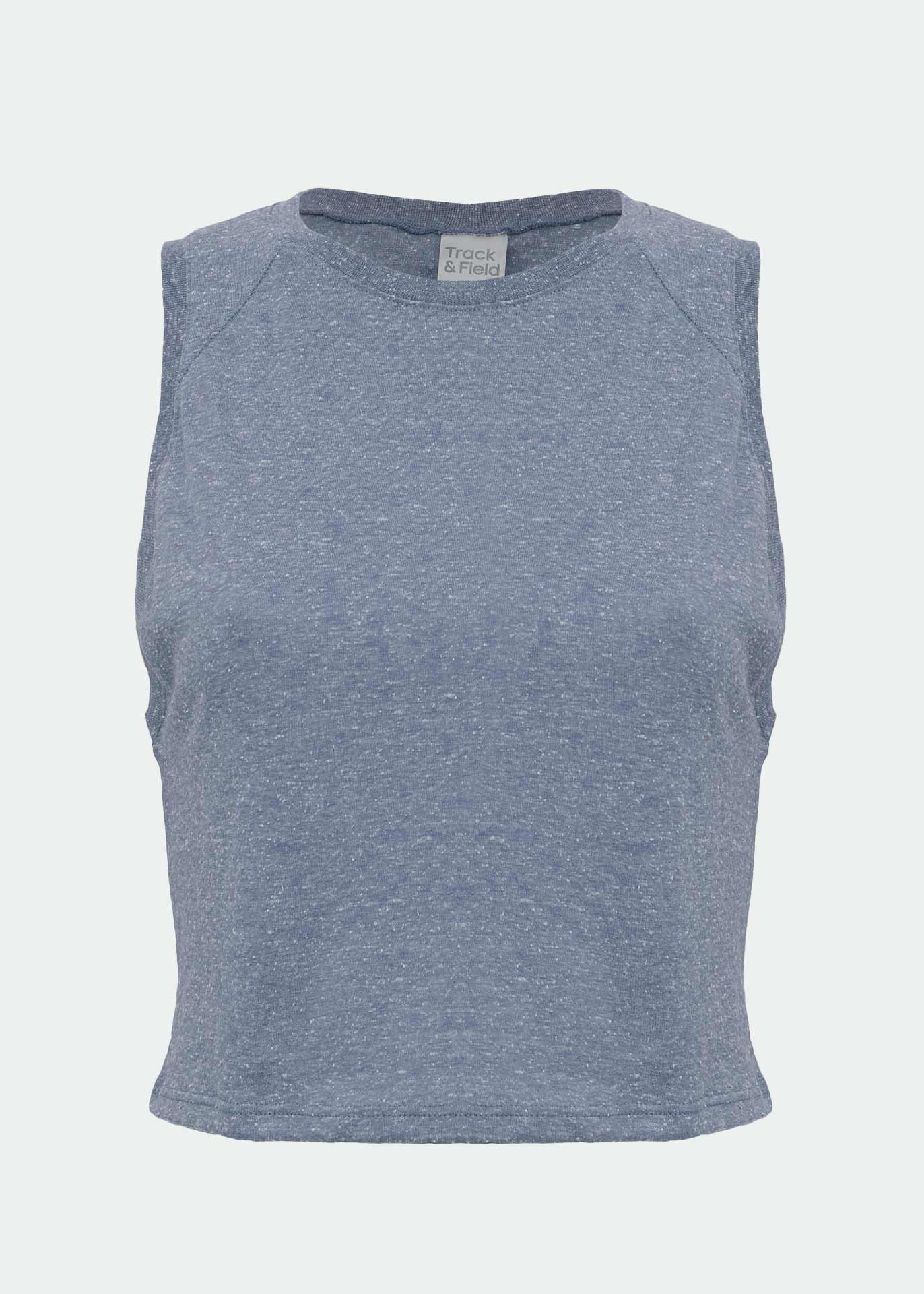 T-Shirt Mulher Sem Manga Cropped