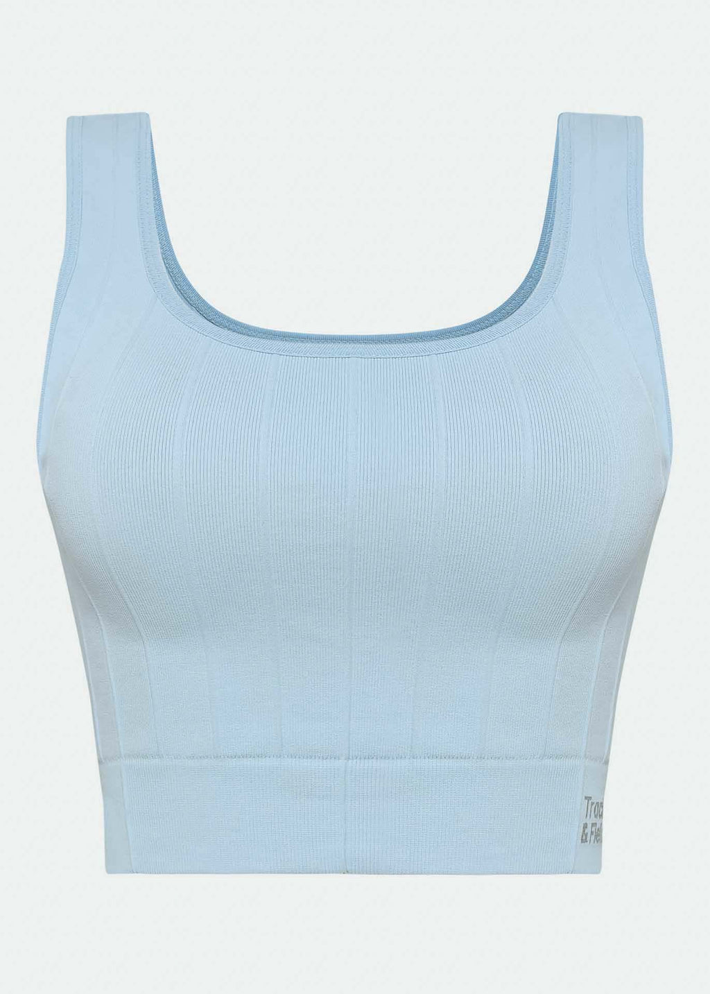 Top Ribana de piel para mujer