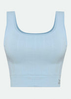 Top Ribana de piel para mujer
