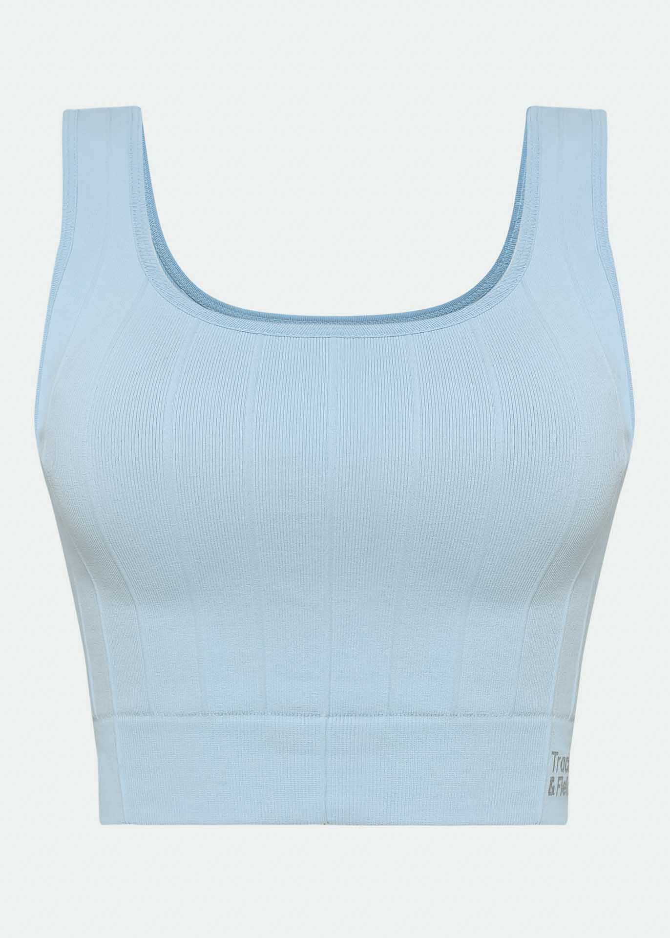 Top Ribana de piel para mujer