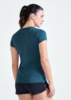 T-Shirt Mulher Manga Curta Thermodry Breath