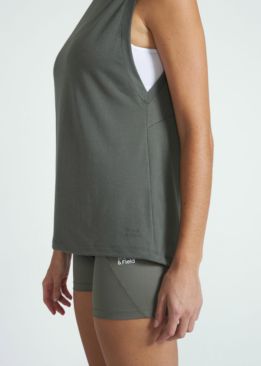 Weiches ärmelloses T-Shirt für Damen