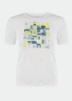 T-shirt pour enfants à manches courtes pour hommes Thermodry Géométrique