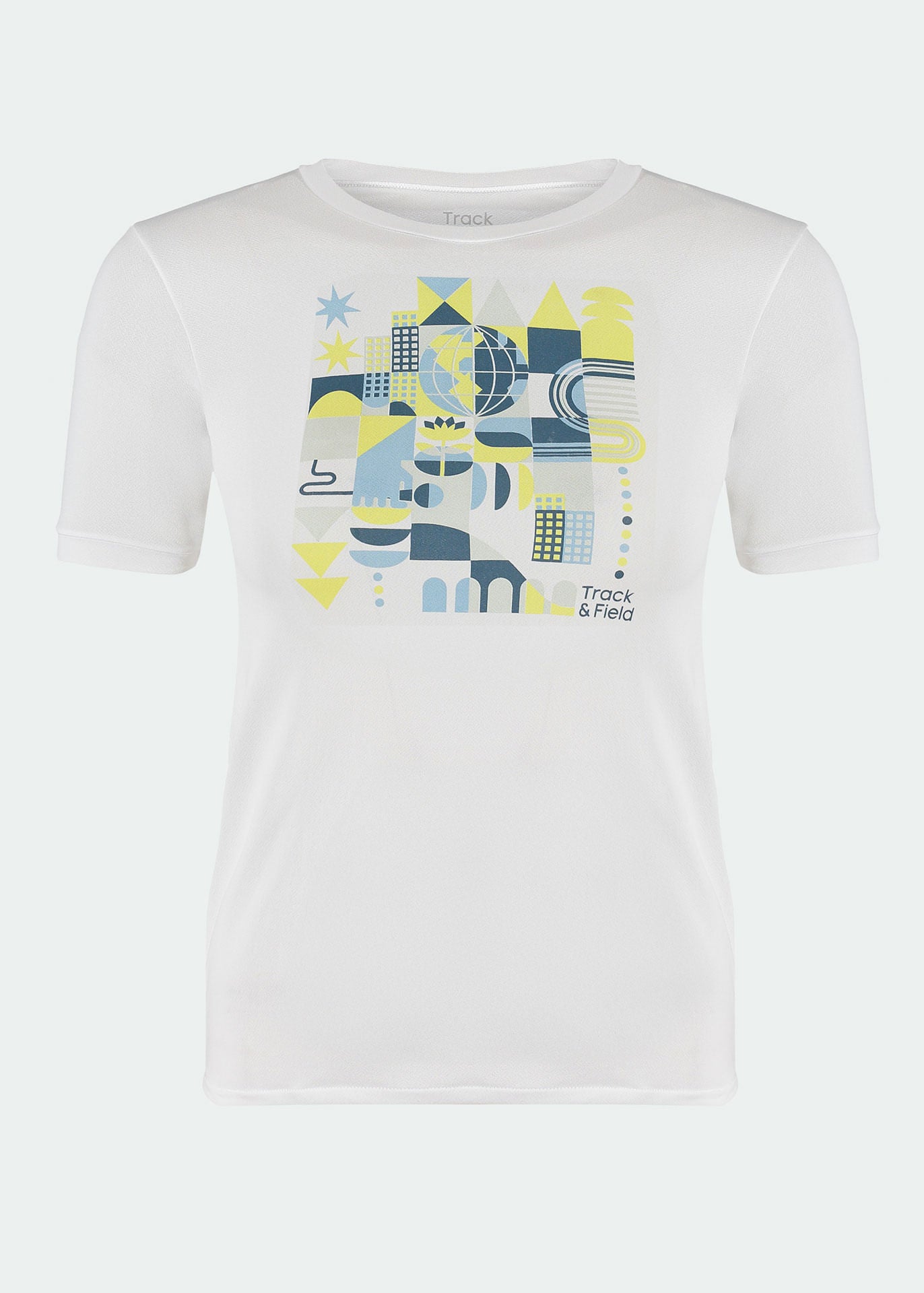 T-shirt pour enfants à manches courtes pour hommes Thermodry Géométrique