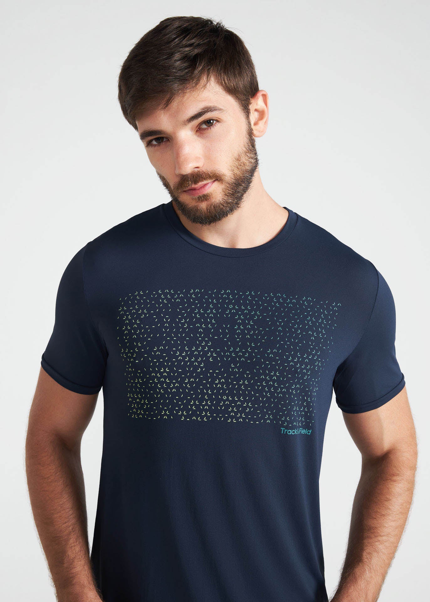 Herren Kurzarm-T-Shirt Thermodry Pointillismus