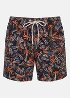 Calção Homem Beach Médio Estampado