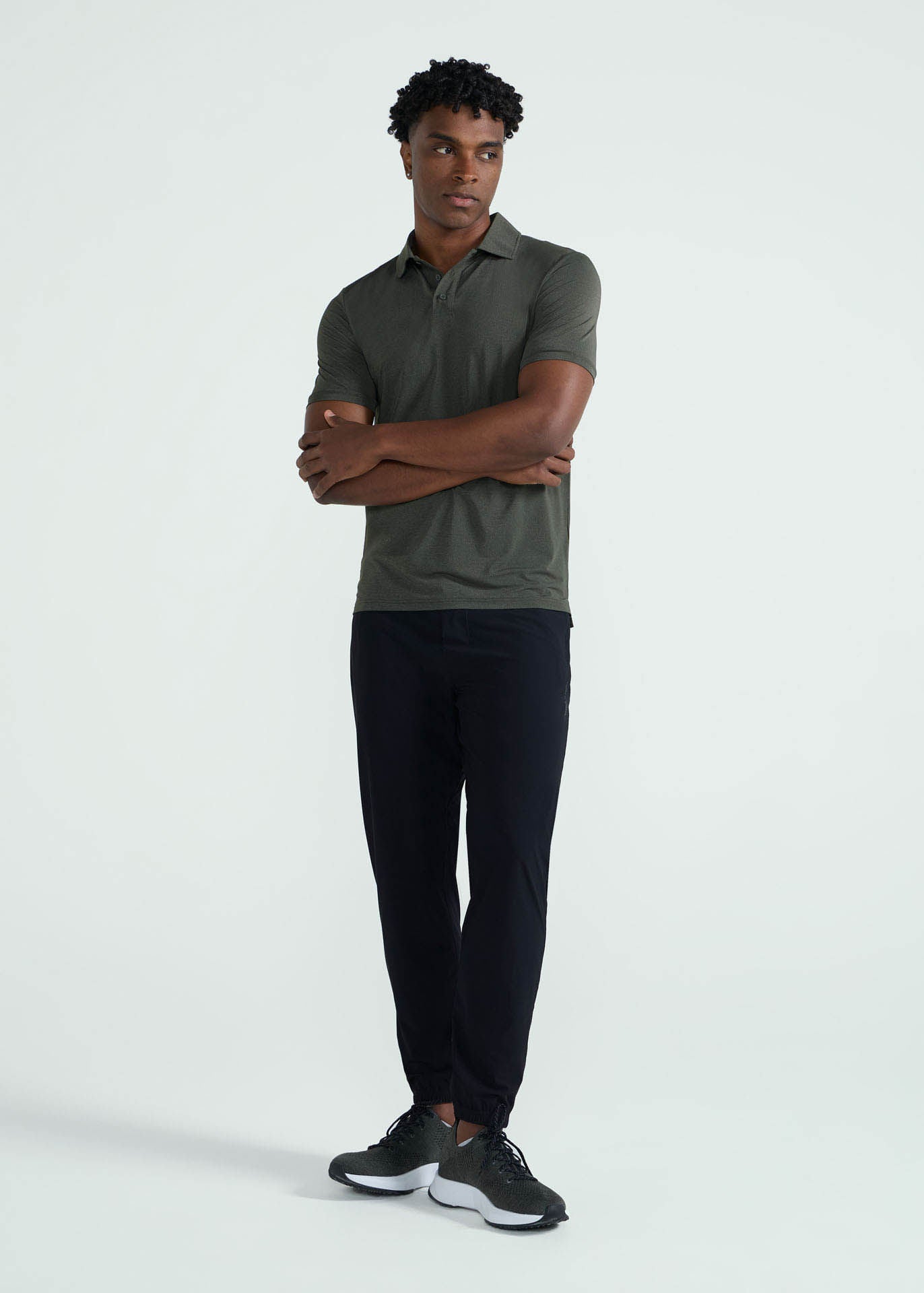 Polo Homem Slim Mesh