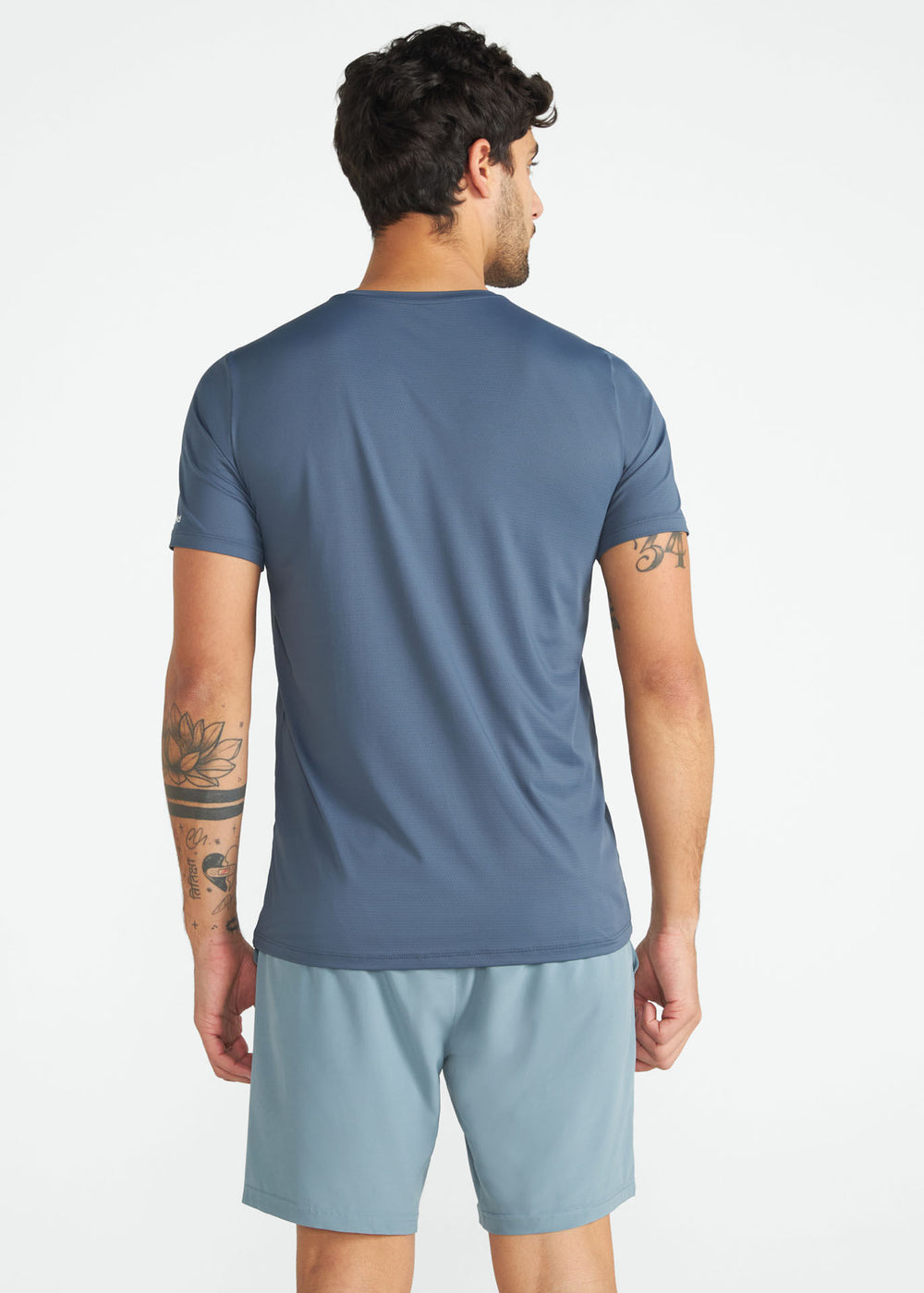 T-Shirt Homem Manga Curta Uv Mesh