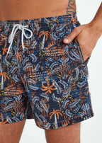 Calção Homem Beach Médio Estampado