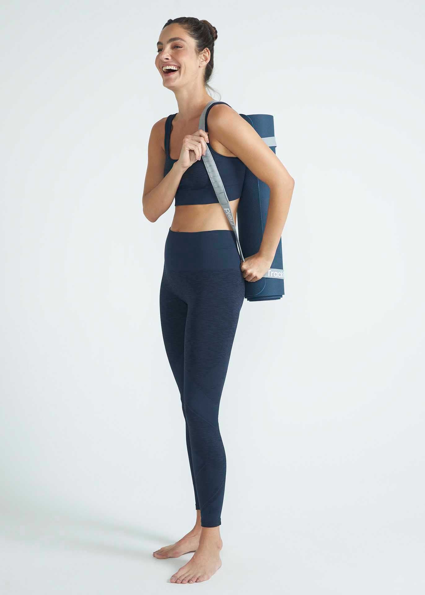 Pantalon legging à découpes pour femme