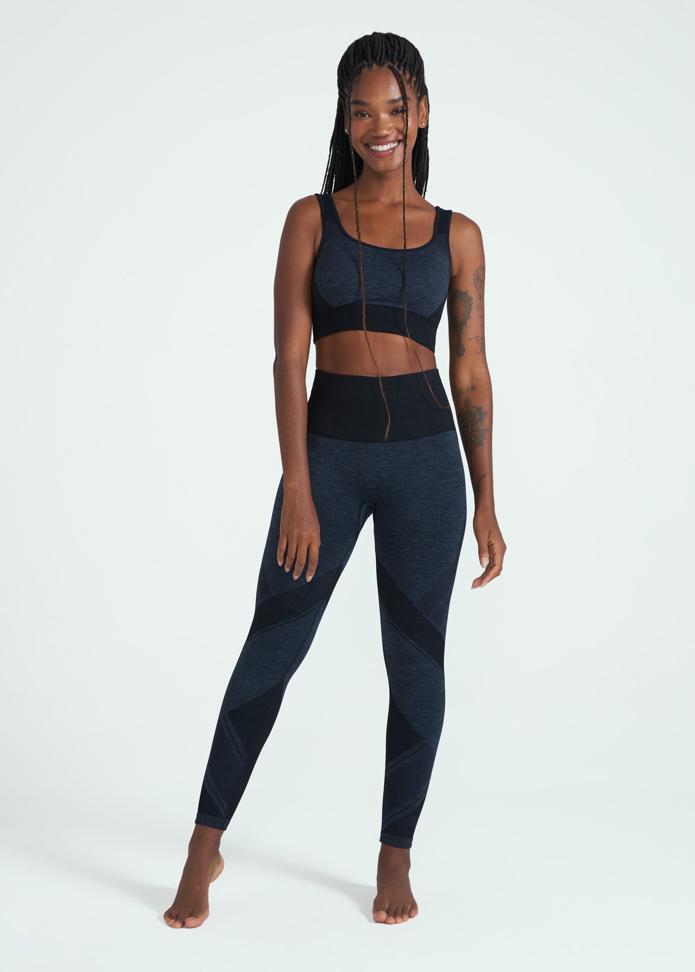 Damen-Leggings mit Hautausschnitten