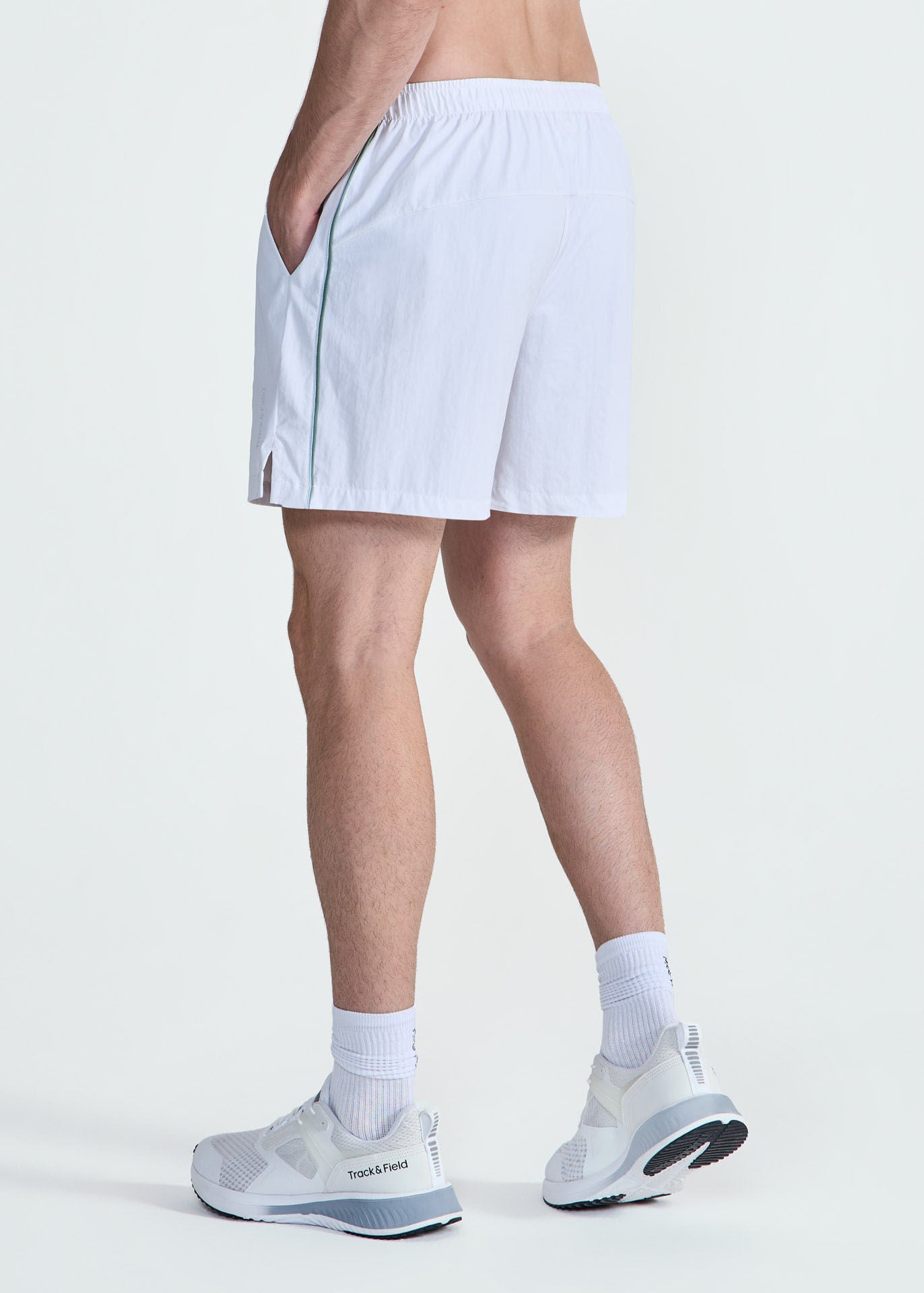 Shorts de punto medio para hombre