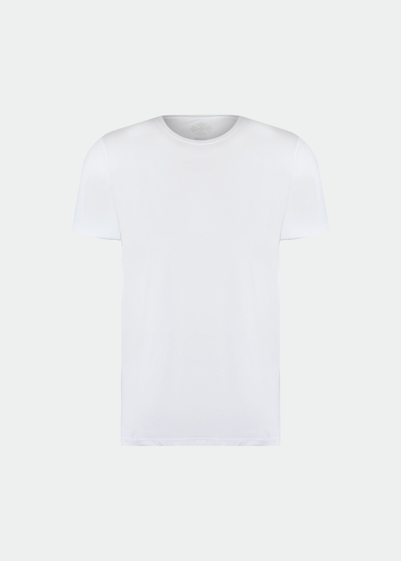 Camiseta de manga corta de malla UV para hombre