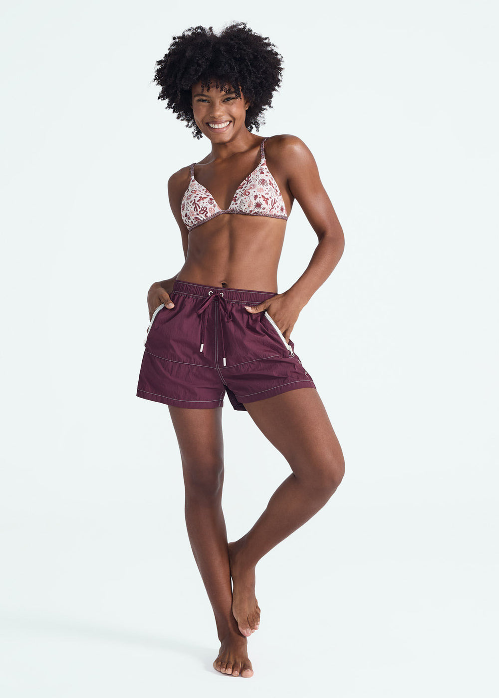 Calção Mulher Recortado Místico