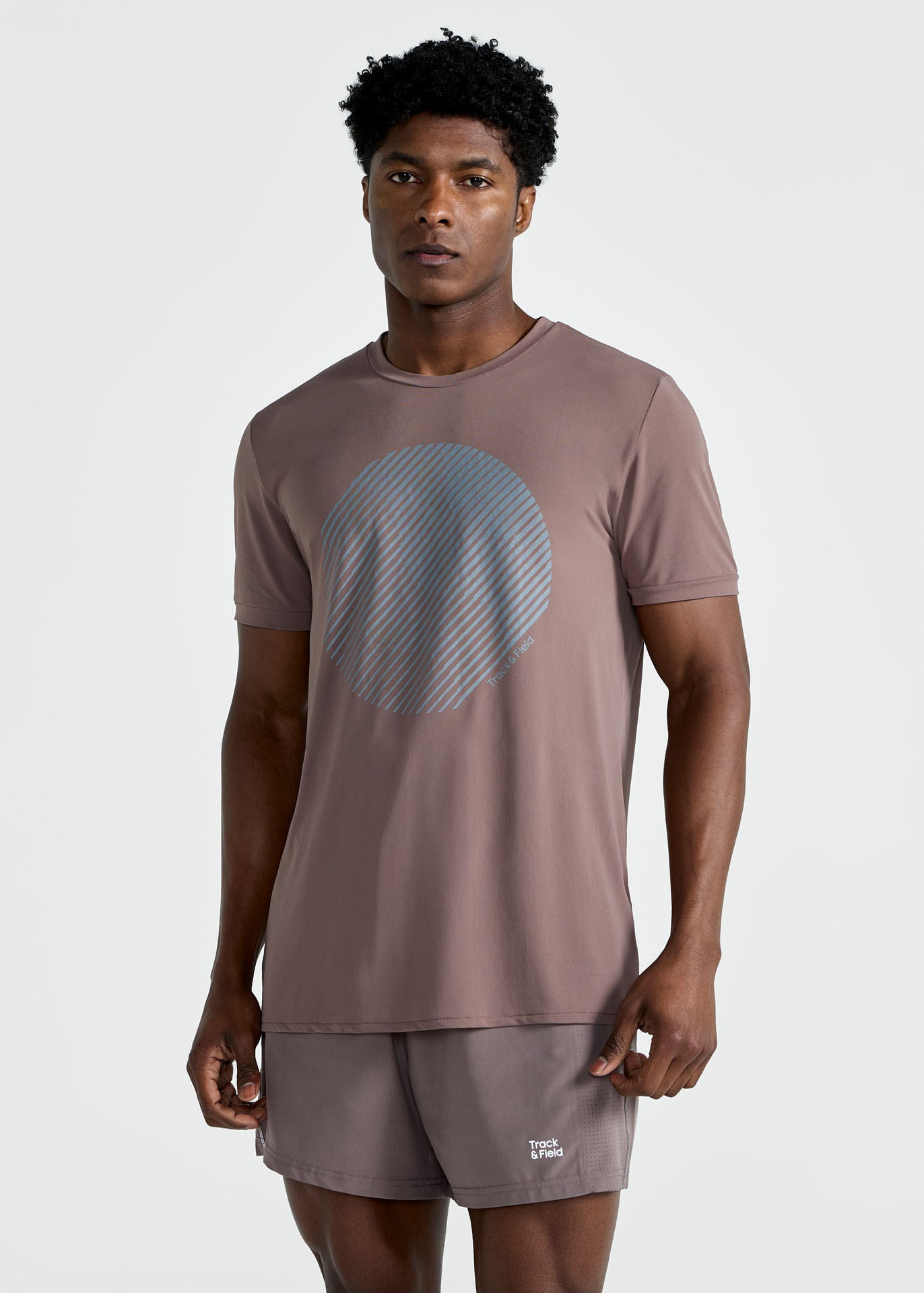 Men's Short Sleeve T-Shirt Thermodry Waves