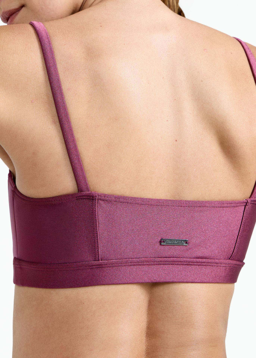 Women's Basic Glitter Top