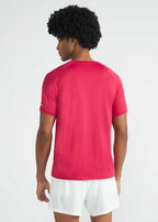 Camiseta de manga corta de malla UV para hombre