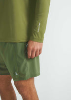 Langärmliges UV-Mesh-T-Shirt für Herren