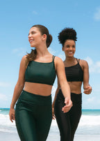 Shiny Strappy Women's Top