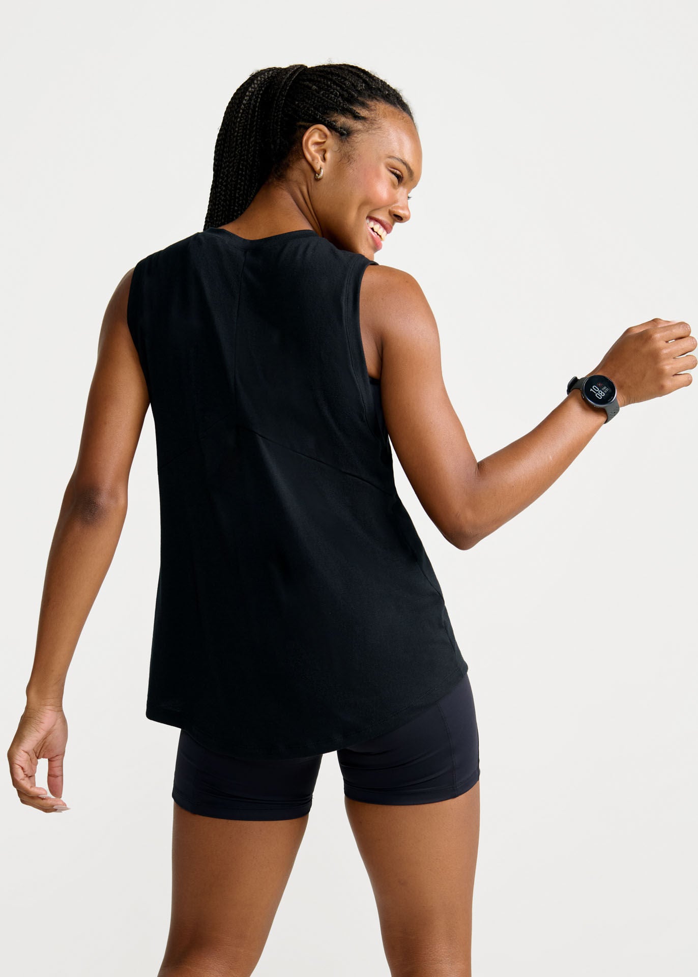 Weiches ärmelloses T-Shirt für Damen