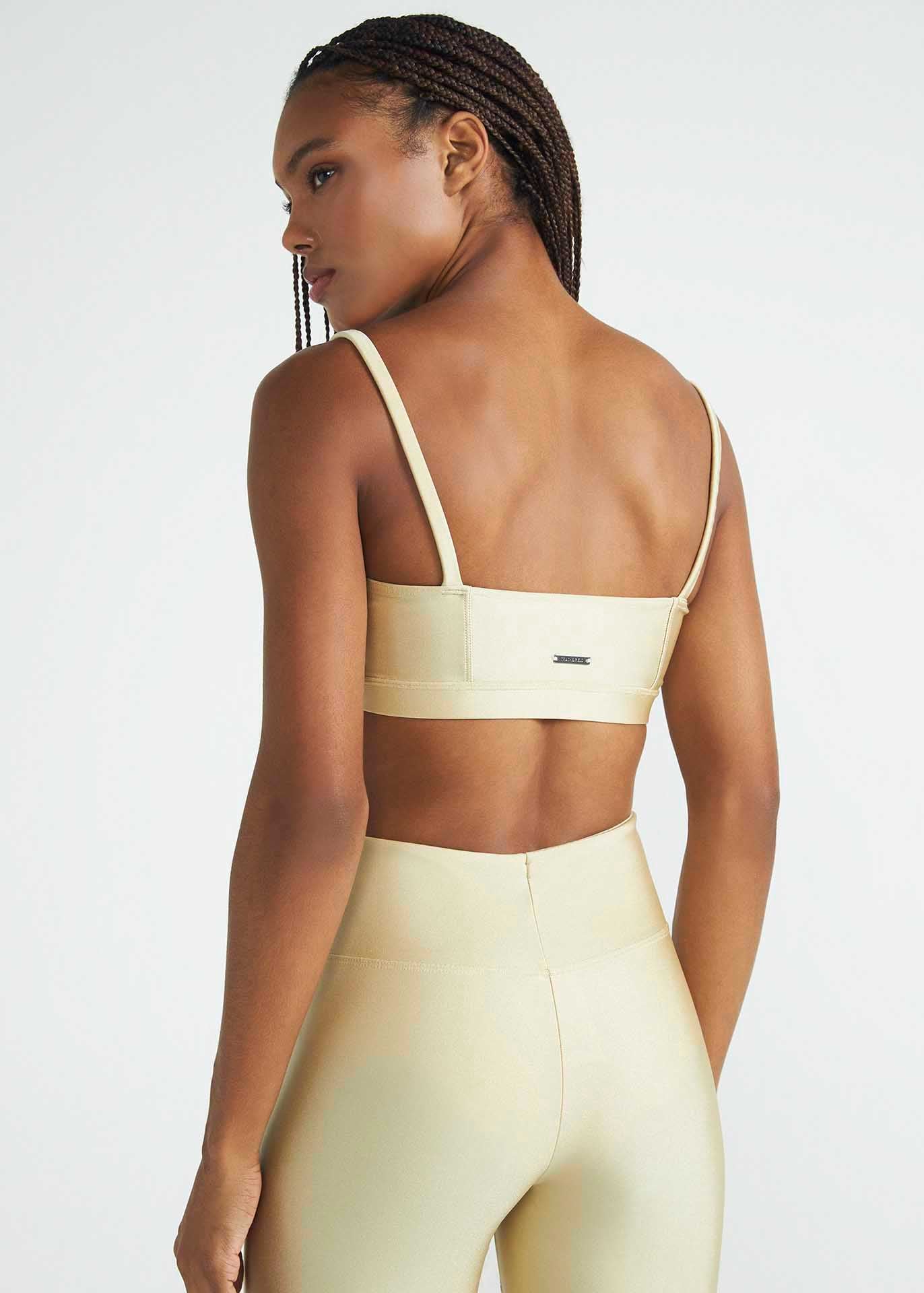 Basic-Glitzer-Top für Damen