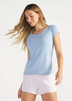 Thermodry U Kurzarm-Damen-T-Shirt