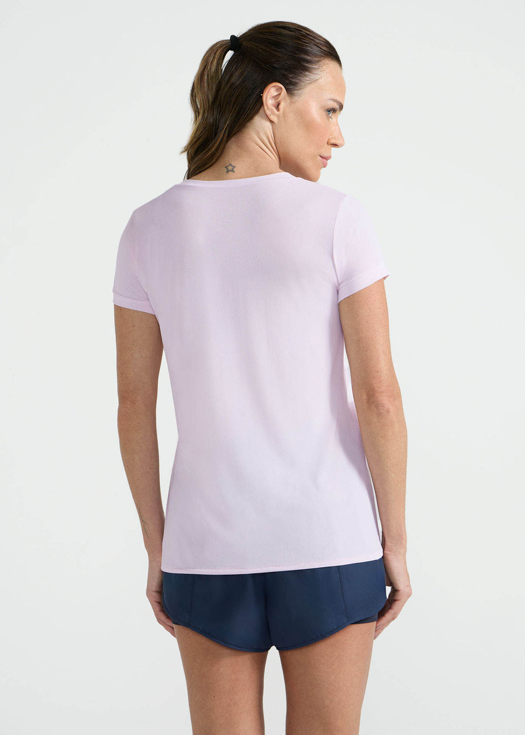 T-Shirt Mulher Manga Curta Thermodry