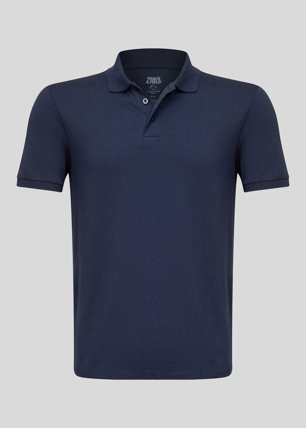 Stretch-Poloshirt für Herren aus Pimabaumwolle