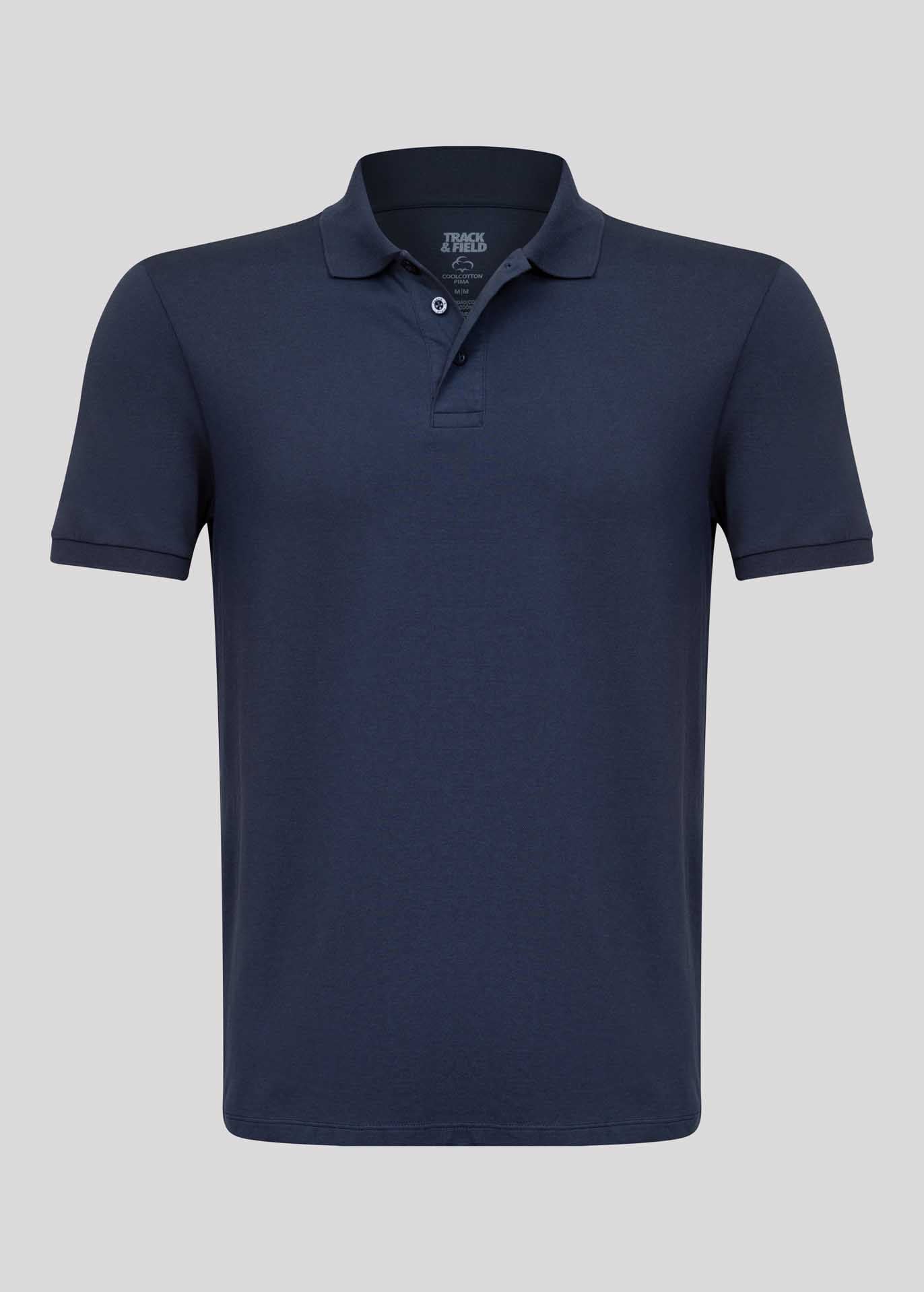 Stretch-Poloshirt für Herren aus Pimabaumwolle