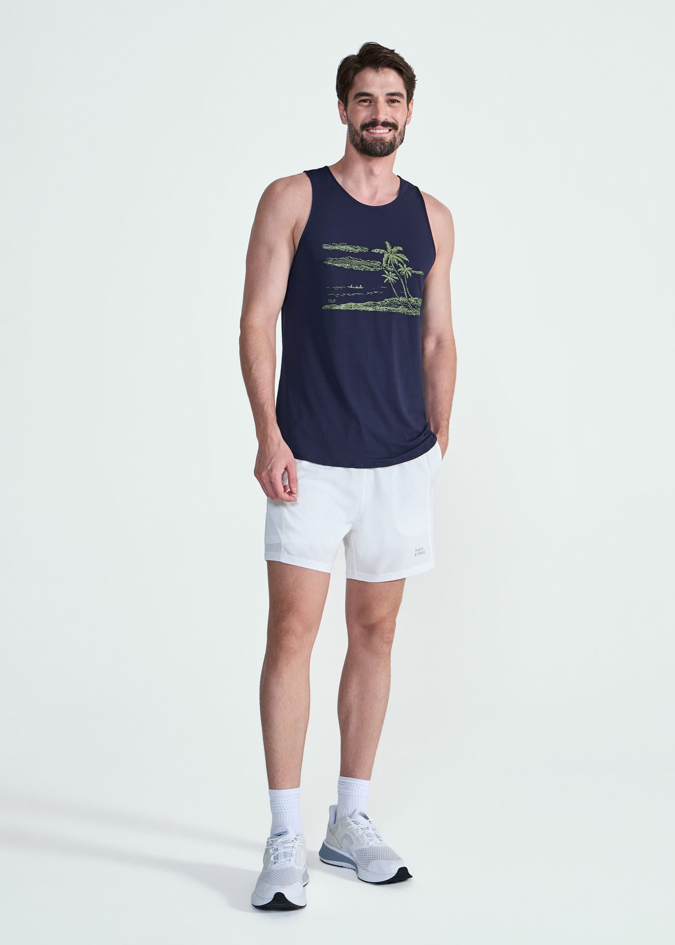 Camiseta sin mangas para hombre Thermodry isla