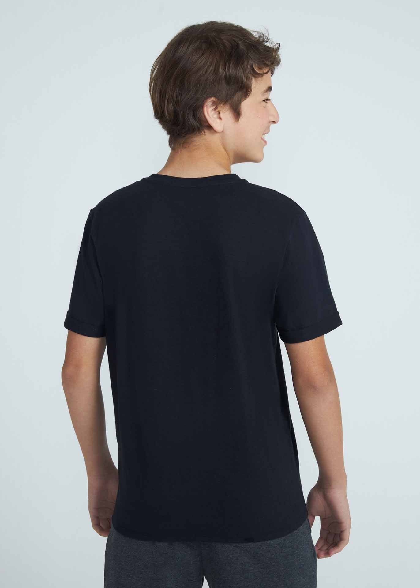 T-shirt Unissex Manga Curta College Teen