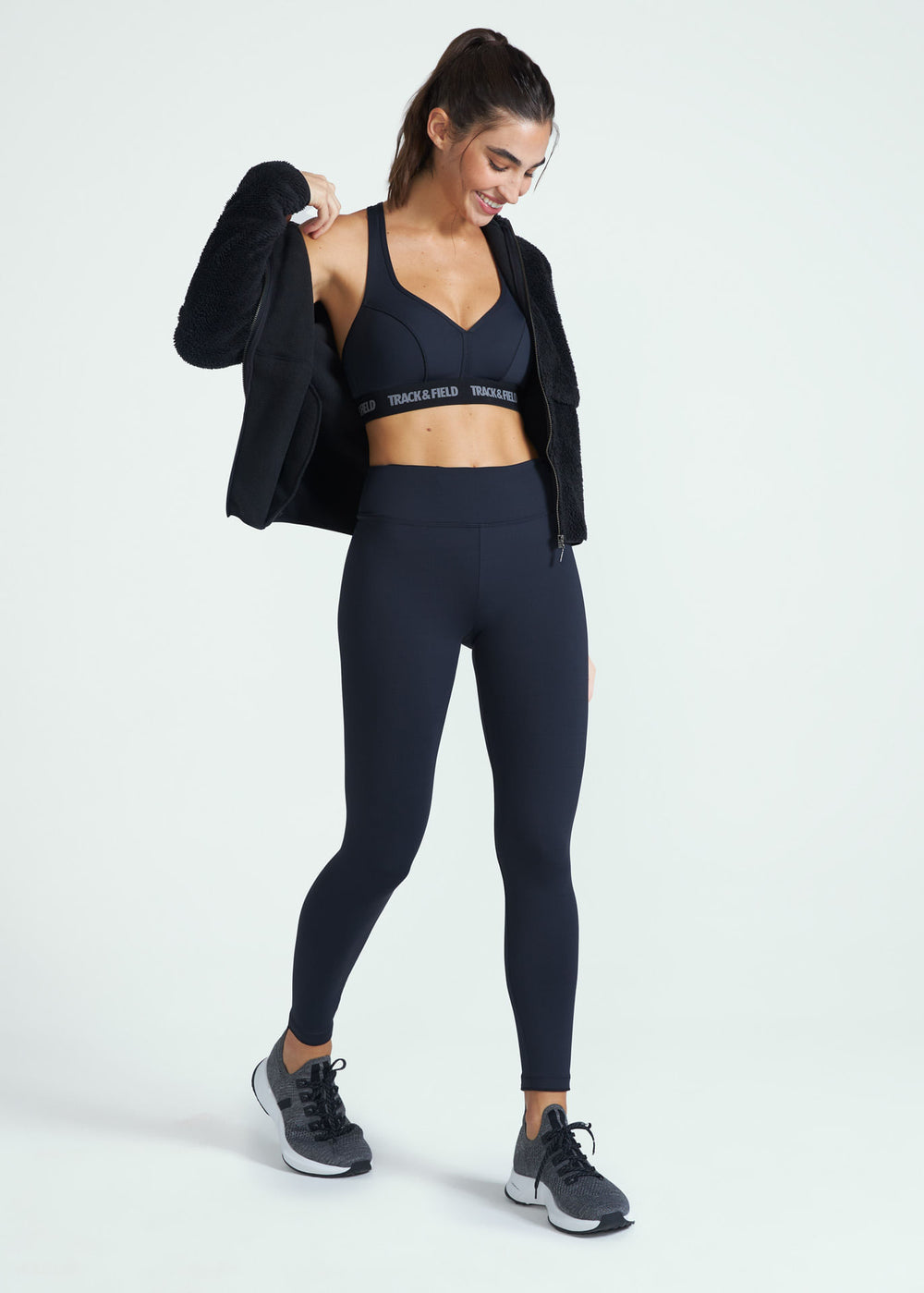 Women's Zipper Legging Pants