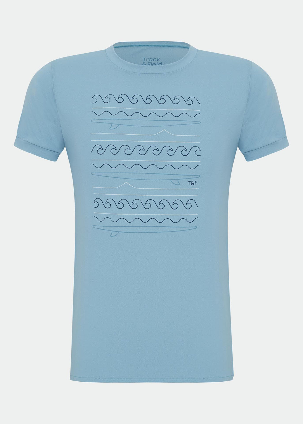 Kinder-T-Shirt Herren Kurzarm Thermodry Praia