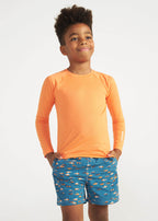 Unisex Children's T-shirt Long Sleeve UV Mesh