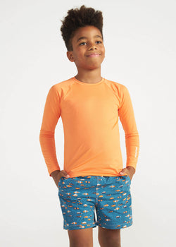 Unisex Children's T-shirt Long Sleeve UV Mesh