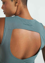 Camiseta sin mangas para mujer V
