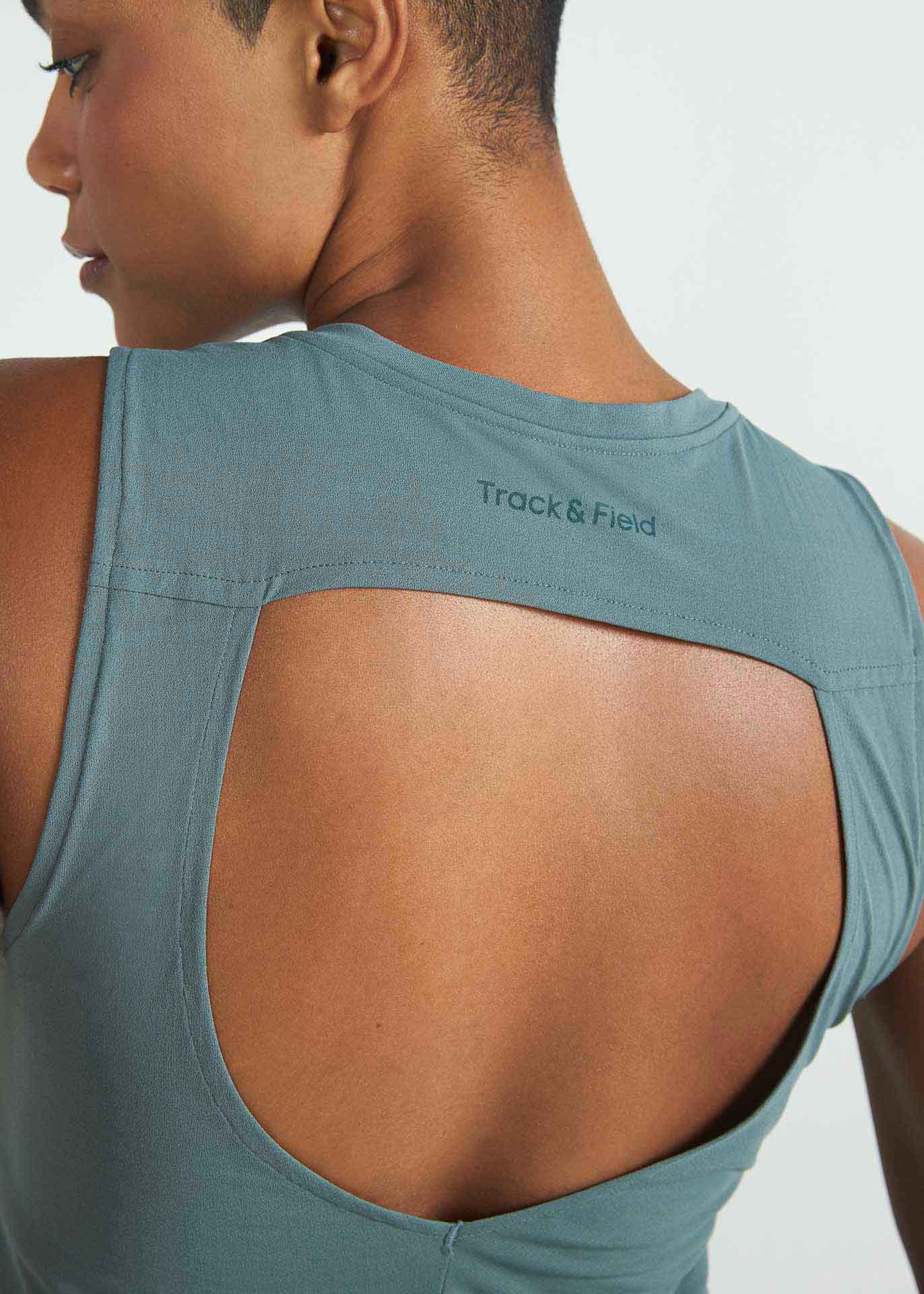 Camiseta sin mangas para mujer V
