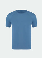 Camiseta de manga corta de malla UV para hombre