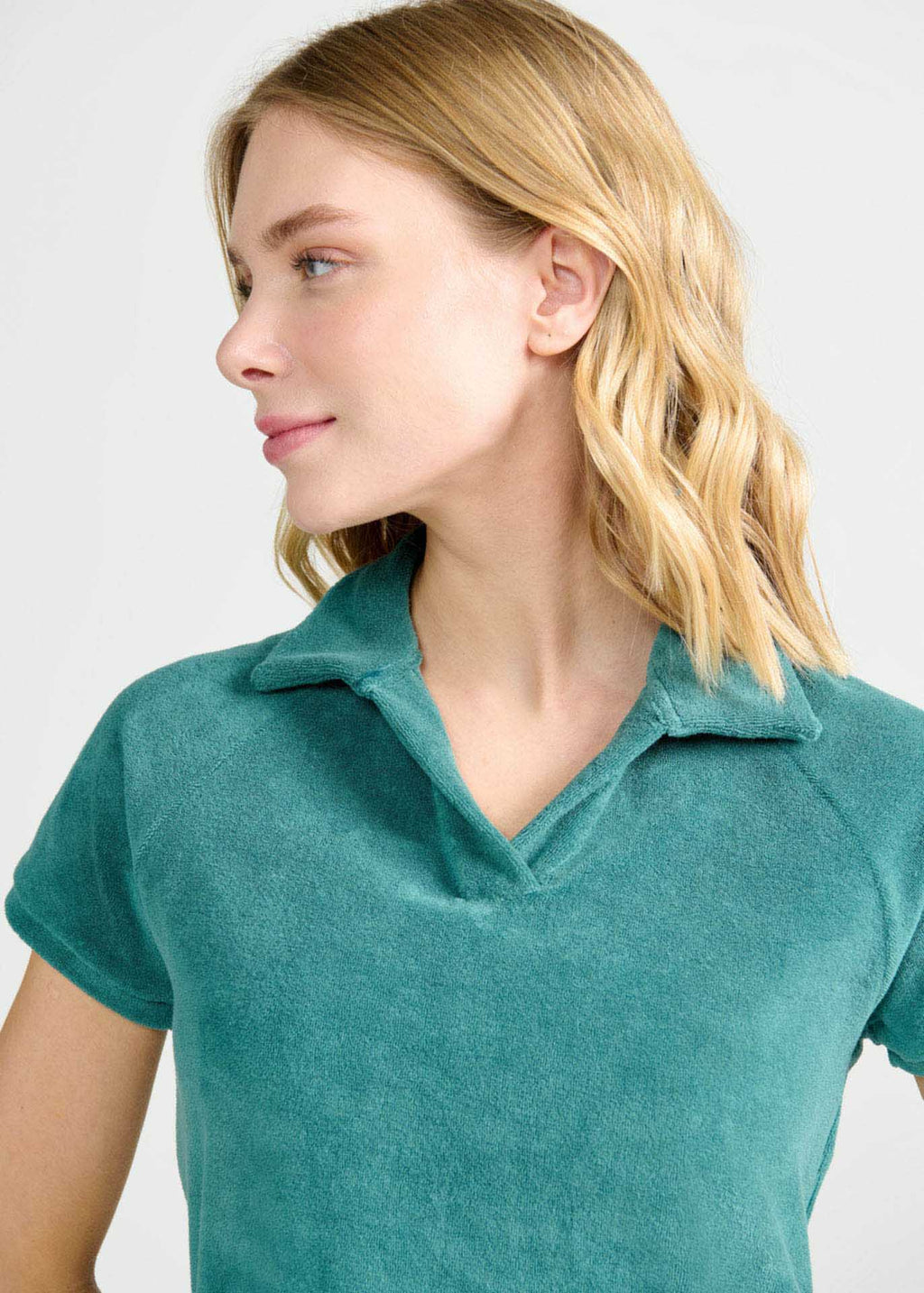 Camiseta Polo para mujer sin toalla
