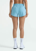 Pantalones cortos reflectantes para mujer