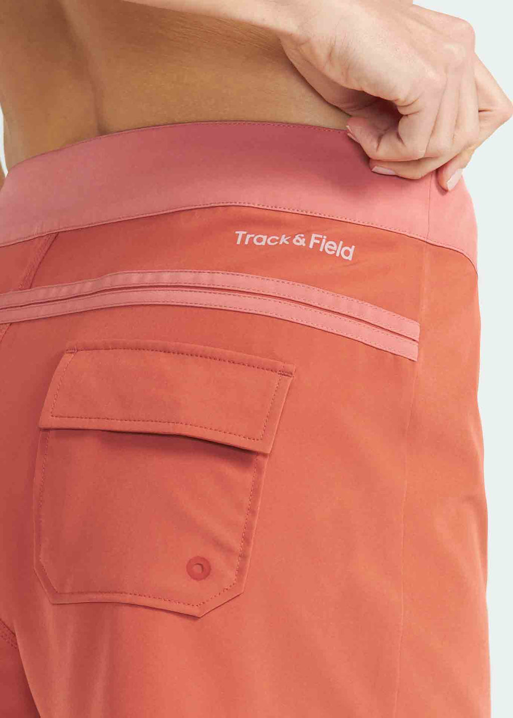 Shorts de rayas surferas para mujer