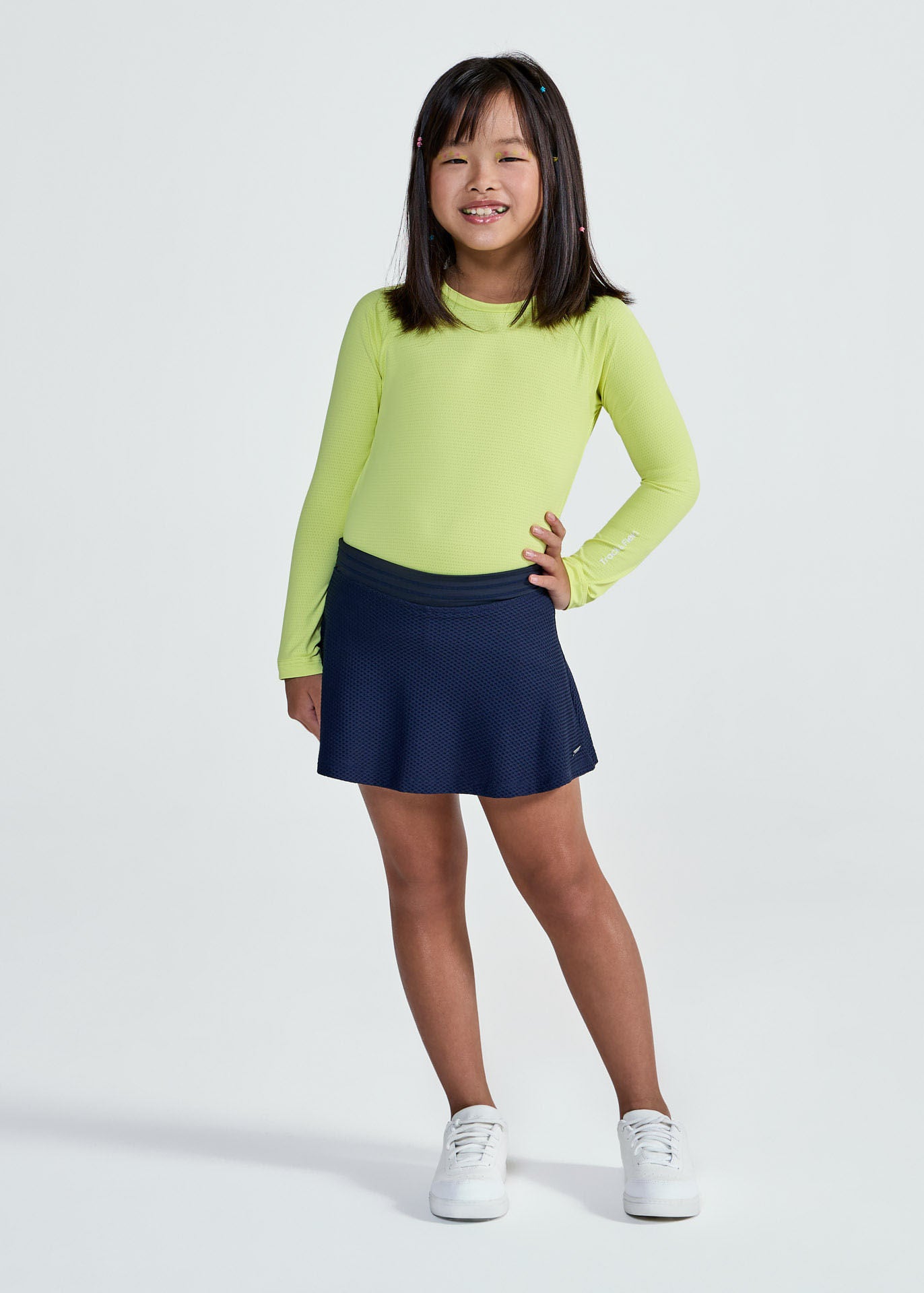 Unisex Children's T-shirt Long Sleeve UV Mesh