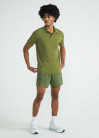 Polo de malla delgada para hombre