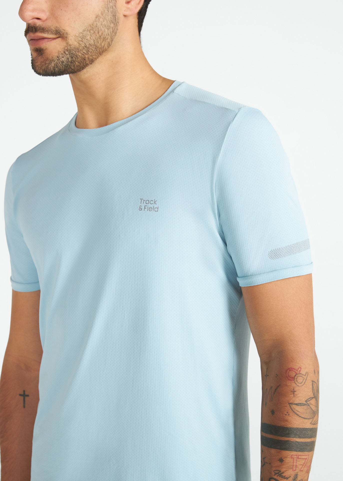 Kurzärmliges Sport-T-Shirt für Herren