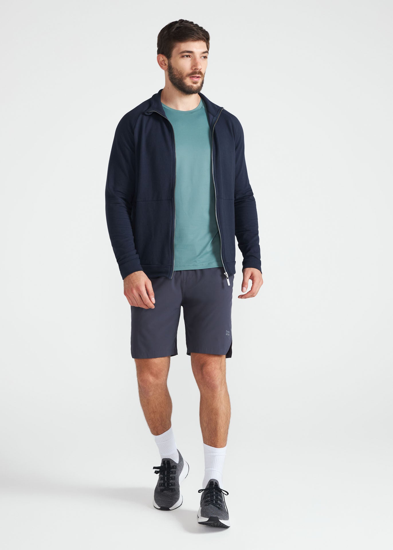 Camiseta de manga larga de malla UV para hombre