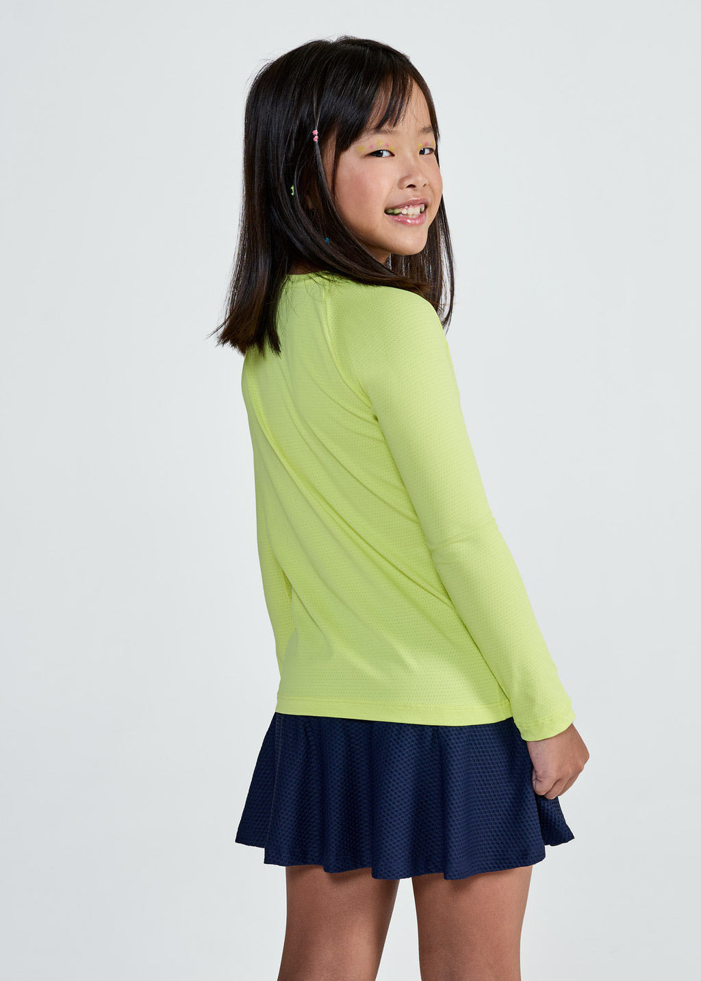 Unisex Children's T-shirt Long Sleeve UV Mesh